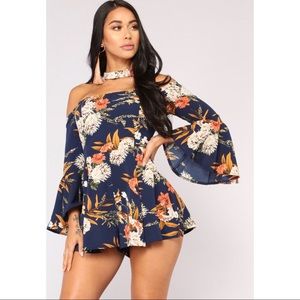 Floral romper
